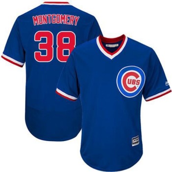 Cubs #38 Mike Montgomery Blue Flexbase Authentic Collection Cooperstown Stitched MLB Jersey Cubs #38 Mike Montgomery Blue Flexbase Authentic Collection Cooperstown Stitched MLB Jersey