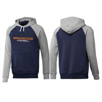 Denver Broncos English Version Pullover Hoodie Dark Blue & Grey Denver Broncos English Version Pullover Hoodie Dark Blue & Grey