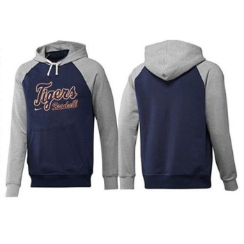 Detroit Tigers Pullover Hoodie Dark Blue & Grey Detroit Tigers Pullover Hoodie Dark Blue & Grey