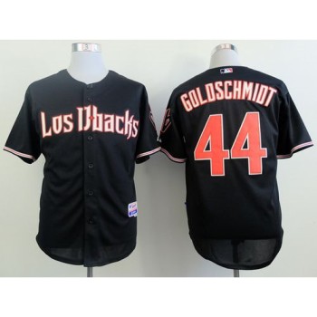 Diamondbacks #44 Paul Goldschmidt Black Cool Base Stitched MLB Jersey Diamondbacks #44 Paul Goldschmidt Black Cool Base Stitched MLB Jersey