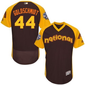 Diamondbacks #44 Paul Goldschmidt Brown Flexbase Authentic Collection 2016 All-Star National League Stitched MLB Jersey Diamondbacks #44 Paul Goldschmidt Brown Flexbase Authentic Collection 2016 All-Star National League Stitched MLB Jersey