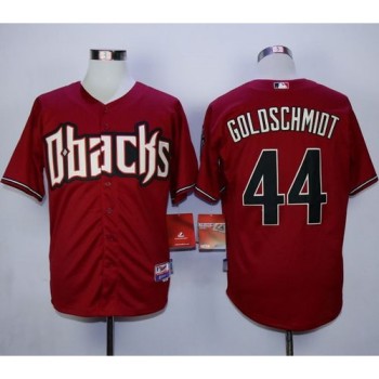 Diamondbacks #44 Paul Goldschmidt Red Cool Base Stitched MLB Jersey Diamondbacks #44 Paul Goldschmidt Red Cool Base Stitched MLB Jersey