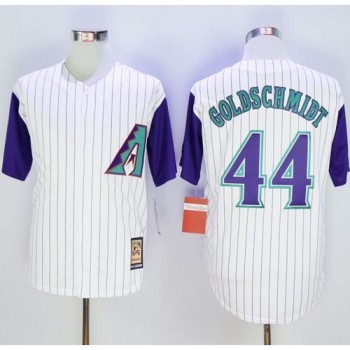 Diamondbacks #44 Paul Goldschmidt White Hall Of Fame Cool Base Stitched MLB Jersey Diamondbacks #44 Paul Goldschmidt White Hall Of Fame Cool Base Stitched MLB Jersey