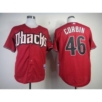 Diamondbacks #46 Patrick Corbin Red Cool Base Stitched MLB Jersey Diamondbacks #46 Patrick Corbin Red Cool Base Stitched MLB Jersey