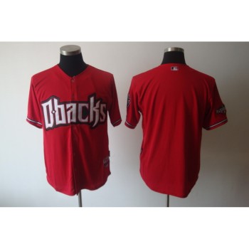 Diamondbacks Blank Red Cool Base Stitched MLB Jersey Diamondbacks Blank Red Cool Base Stitched MLB Jersey