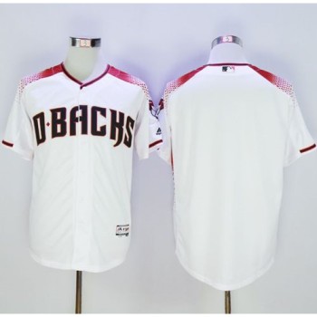Diamondbacks Blank White/Brick New Cool Base Stitched MLB Jersey Diamondbacks Blank White/Brick New Cool Base Stitched MLB Jersey