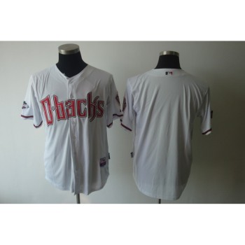 Diamondbacks Blank White Cool Base Stitched MLB Jersey Diamondbacks Blank White Cool Base Stitched MLB Jersey