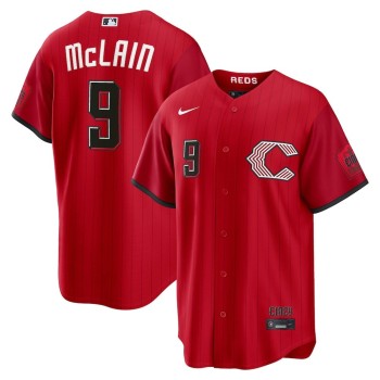 Youth Cincinnati Reds #9 Matt McLain Red 2026 City Connect Stitched Jersey Youth Cincinnati Reds #9 Matt McLain Red 2026 City Connect Stitched Jersey