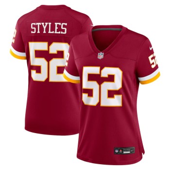 Women's Washington Commanders #52 Sonny Styles Nike Burgundy Game Jersey Women's Washington Commanders #52 Sonny Styles Nike Burgundy Game Jersey