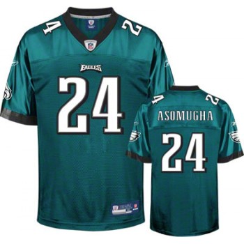 Eagles #24 Nnamdi Asomugha Green Stitched Youth NFL Jersey Eagles #24 Nnamdi Asomugha Green Stitched Youth NFL Jersey