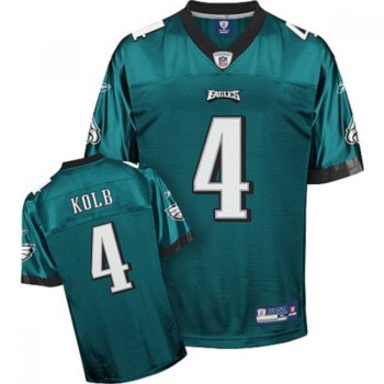 Eagles #4 Kevin Kolb Green Stitched Youth NFL Jersey Eagles #4 Kevin Kolb Green Stitched Youth NFL Jersey