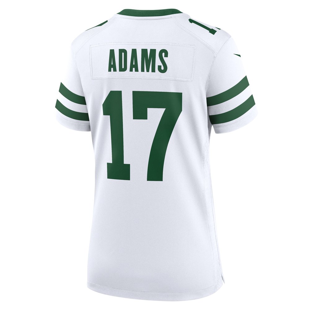 Women's New York Jets #17 Davante Adams Legacy White Game Jersey