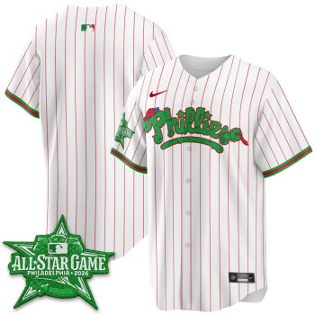 Youth Philadelphia Phillies White 2026 MLB All-Star Jersey Youth Philadelphia Phillies White 2026 MLB All-Star Jersey