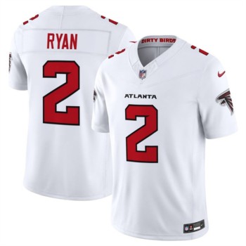 Men's Atlanta Falcons #2 Matt Ryan White New F.U.S.E. Vapor Untouchable Limited Stitched Football Jersey