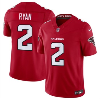 Men's Atlanta Falcons #2 Matt Ryan Red New F.U.S.E. Vapor Untouchable Limited Stitched Football Jersey
