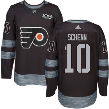 Flyers #10 Brayden Schenn Black 1917-2017 100th Anniversary Stitched NHL Jersey Flyers #10 Brayden Schenn Black 1917-2017 100th Anniversary Stitched NHL Jersey