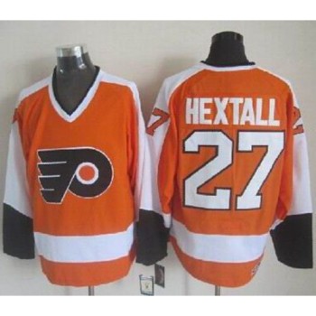 Flyers #27 Ron Hextall Orange/White CCM Throwback Stitched NHL Jersey Flyers #27 Ron Hextall Orange/White CCM Throwback Stitched NHL Jersey