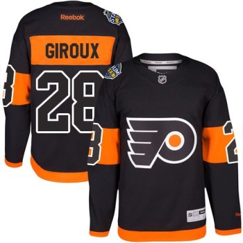 Flyers #28 Claude Giroux Black 2017 Stadium Series Stitched Youth NHL Jersey Flyers #28 Claude Giroux Black 2017 Stadium Series Stitched Youth NHL Jersey