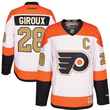 Flyers #28 Claude Giroux White 3rd Stitched Youth NHL Jersey Flyers #28 Claude Giroux White 3rd Stitched Youth NHL Jersey