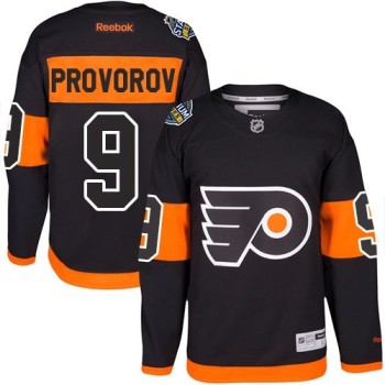 Flyers #9 Ivan Provorov Black 2017 Stadium Series Stitched Youth NHL Jersey Flyers #9 Ivan Provorov Black 2017 Stadium Series Stitched Youth NHL Jersey