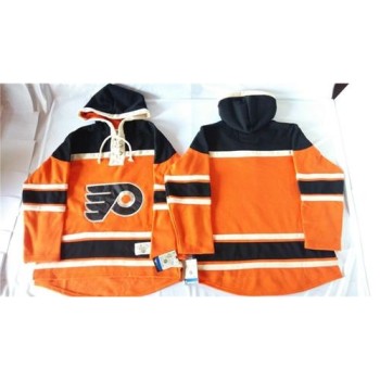 Flyers Blank Orange Sawyer Hooded Sweatshirt Stitched NHL Jersey Flyers Blank Orange Sawyer Hooded Sweatshirt Stitched NHL Jersey