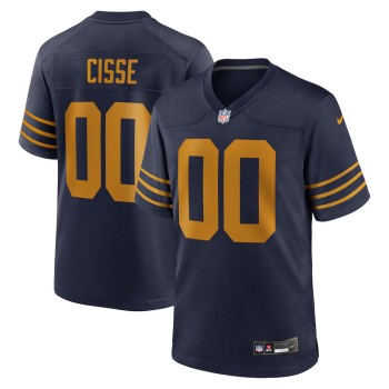 Men's Green Bay Packers Brandon Cisse Navy 2026 NFL Draft Game Jersey Men's Green Bay Packers Brandon Cisse Navy 2026 NFL Draft Game Jersey