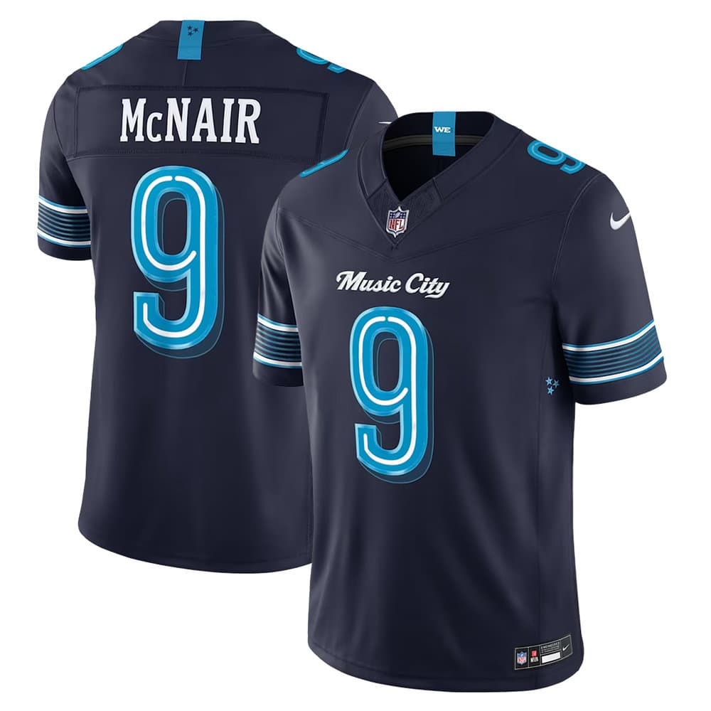 Men's Tennessee Titans #9 Steve McNair Navy 2026 Rivalries Collection Vapor F.U.S.E. Limited Jersey Men's Tennessee Titans #9 Steve McNair Navy 2026 Rivalries Collection Vapor F.U.S.E. Limited Jersey