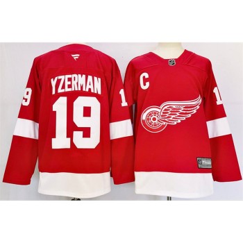 Youth Detroit Red Wings #19 Steve Yzerman Red 2024-25 Stitched Jersey Youth Detroit Red Wings #19 Steve Yzerman Red 2024-25 Stitched Jersey