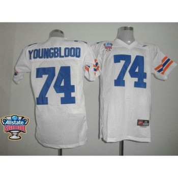 Gators #74 Jack Youngblood White Allstate Sugar Bowl Stitched NCAA Jersey Gators #74 Jack Youngblood White Allstate Sugar Bowl Stitched NCAA Jersey