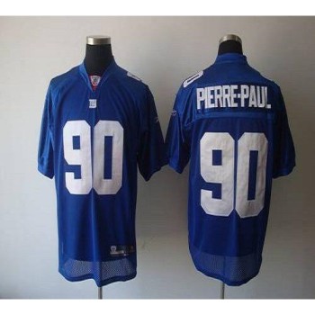 Giants #90 Jason Pierre-Paul Blue Stitched Youth NFL Jersey Giants #90 Jason Pierre-Paul Blue Stitched Youth NFL Jersey