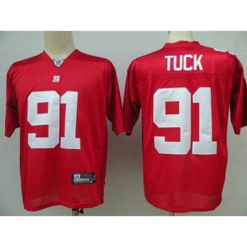 Giants #91 Justin Tuck Red Stitched Youth NFL Jersey Giants #91 Justin Tuck Red Stitched Youth NFL Jersey