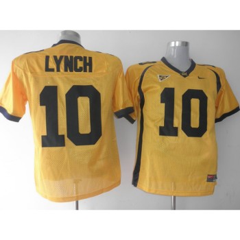 Golden Bears #10 Marshawn Lynch Gold Stitched NCAA Jersey Golden Bears #10 Marshawn Lynch Gold Stitched NCAA Jersey