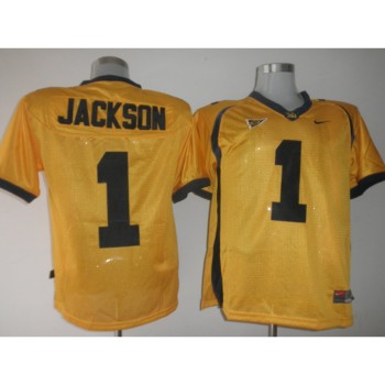 Golden Bears #1 DeSean Jackson Gold Stitched NCAA Jersey Golden Bears #1 DeSean Jackson Gold Stitched NCAA Jersey