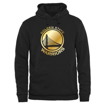 Golden State Warriors Gold Collection Pullover Hoodie Black Golden State Warriors Gold Collection Pullover Hoodie Black