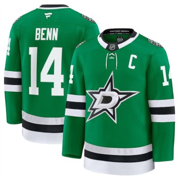 Youth Dallas Stars #14 Jamie Benn Green 2024-25 Home Stitched Hockey Jersey