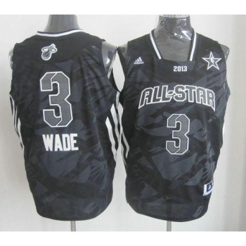 Heat #3 Dwyane Wade Black 2013 All Star Fashion Stitched NBA Jersey Heat #3 Dwyane Wade Black 2013 All Star Fashion Stitched NBA Jersey