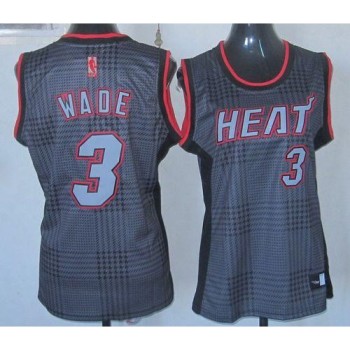 Heat #3 Dwyane Wade Black Women's Rhythm Fashion Stitched NBA Jersey Heat #3 Dwyane Wade Black Women's Rhythm Fashion Stitched NBA Jersey