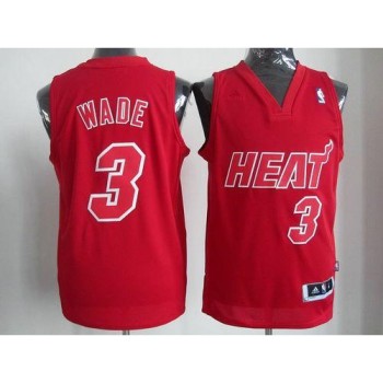 Heat #3 Dwyane Wade Red Big Color Fashion Stitched NBA Jersey Heat #3 Dwyane Wade Red Big Color Fashion Stitched NBA Jersey