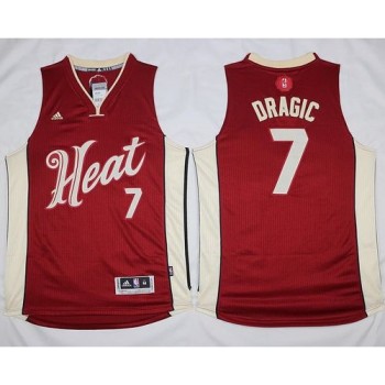 Heat #7 Goran Dragic Red 2015-2016 Christmas Day Stitched NBA Jersey Heat #7 Goran Dragic Red 2015-2016 Christmas Day Stitched NBA Jersey