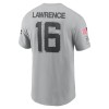 Men's Jacksonville Jaguars Trevor Lawrence Gray 2024 Salute To Service Name & Number T-Shirt