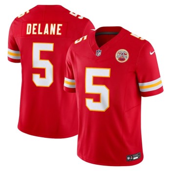Men's Kansas City Chiefs #5 Mansoor Delane Red 2026 NFL Draft Vapor F.U.S.E. Limited Jersey Men's Kansas City Chiefs #5 Mansoor Delane Red 2026 NFL Draft Vapor F.U.S.E. Limited Jersey