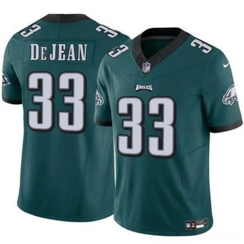 Men's Philadelphia Eagles #33 Cooper DeJean Green 2024 Draft F.U.S.E Vapor Untouchable Limited Stitched Football Jersey Men's Philadelphia Eagles #33 Cooper DeJean Green 2024 Draft F.U.S.E Vapor Untouchable Limited Stitched Football Jersey