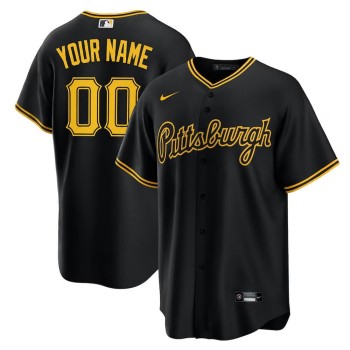 Youth Pittsburgh Pirates Black Stitched Baseball Custom Jersey Youth Pittsburgh Pirates Black Stitched Baseball Custom Jersey