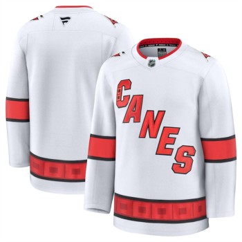 Men's Carolina Hurricanes Blank White 2024-25 Away Stitched Hockey Premium Jersey Men's Carolina Hurricanes Blank White 2024-25 Away Stitched Hockey Premium Jersey