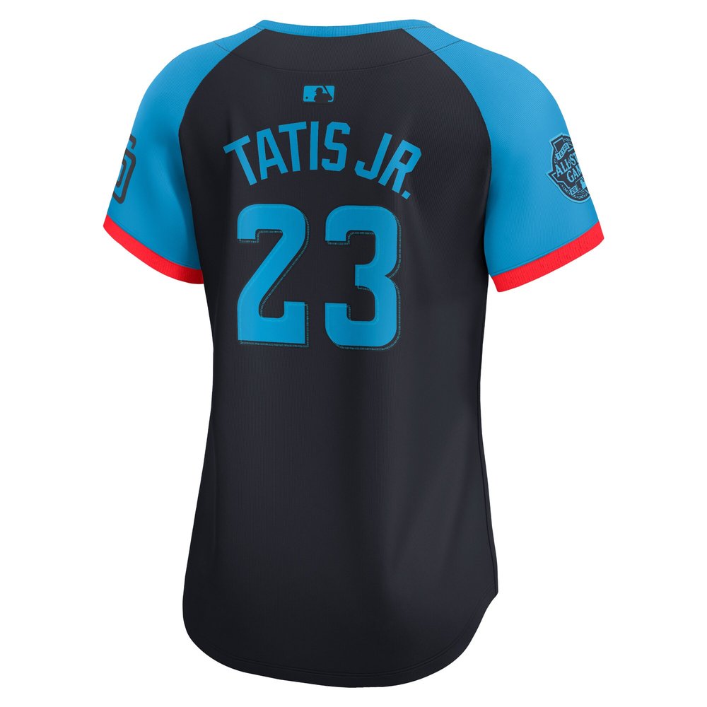 Women's National League Fernando Tatis Jr. Navy 2024 MLB All-Star Game Limited Player Jersey