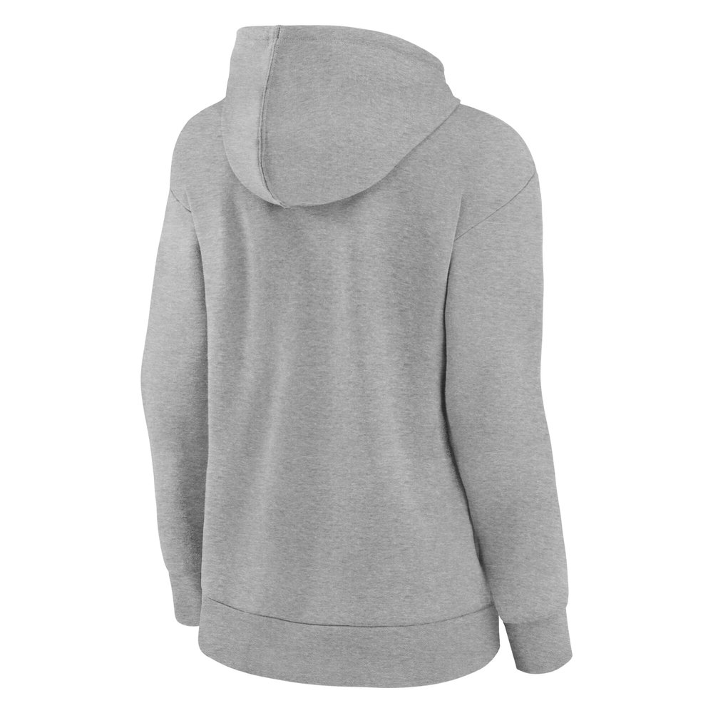 Women's Los Angeles Dodgers Heather Gray 2024 World Series Champions Hoodie Women's Los Angeles Dodgers Heather Gray 2024 World Series Champions Hoodie