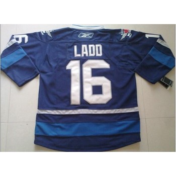 Jets #16 Andrew Ladd Dark Blue 2011 Style Stitched Youth NHL Jersey Jets #16 Andrew Ladd Dark Blue 2011 Style Stitched Youth NHL Jersey