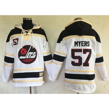 Jets #57 Tyler Myers White Sawyer Hooded Sweatshirt Stitched NHL Jersey Jets #57 Tyler Myers White Sawyer Hooded Sweatshirt Stitched NHL Jersey