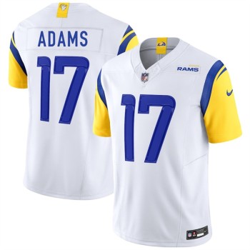 Youth Los Angeles Rams #17 Davante Adams White 2024 F.U.S.E Vapor Untouchable Stitched Football Jersey Youth Los Angeles Rams #17 Davante Adams White 2024 F.U.S.E Vapor Untouchable Stitched Football Jersey