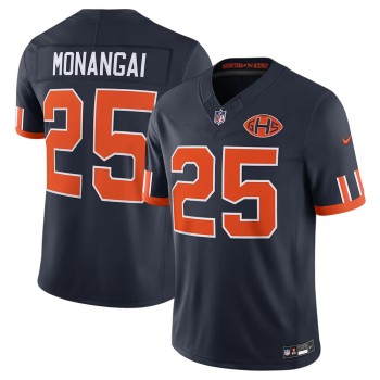 Men's Chicago Bears #25 Kyle Monangai Navy 2026 Rivalries Collection Vapor F.U.S.E. Limited Jersey Men's Chicago Bears #25 Kyle Monangai Navy 2026 Rivalries Collection Vapor F.U.S.E. Limited Jersey
